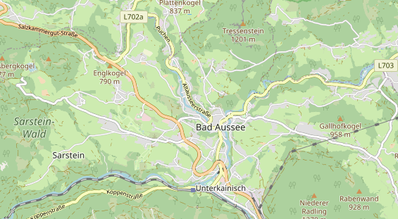 Pension auf Karte
