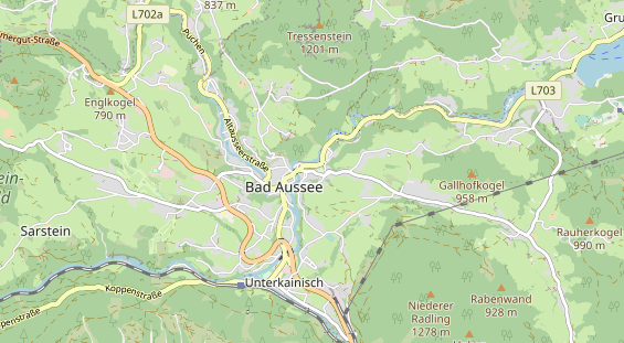 Pension auf Karte
