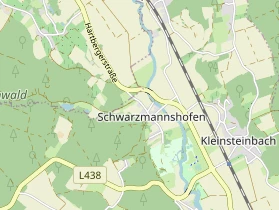 Pension auf Karte