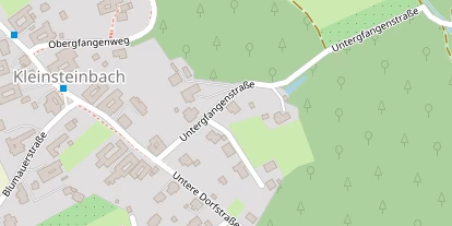 Pension auf Satellitenbild