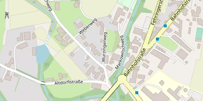 Pension auf Satellitenbild