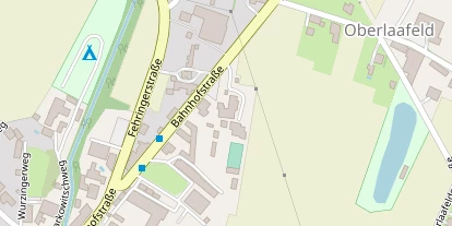 Pension auf Satellitenbild