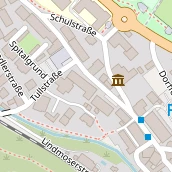 Pension auf Karte