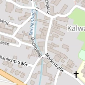 Pension auf Karte