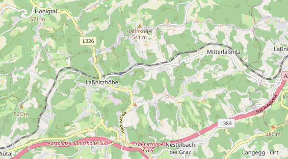 Pension auf Karte