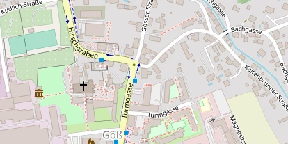 Pension auf Satellitenbild