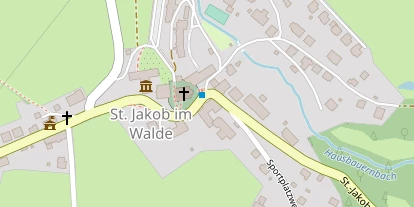 Pension auf Satellitenbild