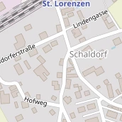 Pension auf Karte