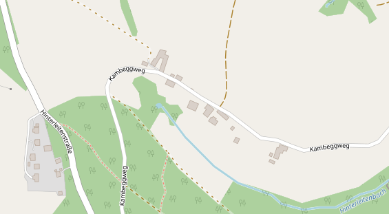 Pension auf Satellitenbild