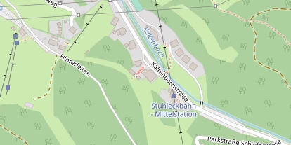 Pension auf Satellitenbild