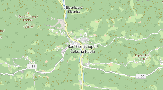 Pension auf Karte