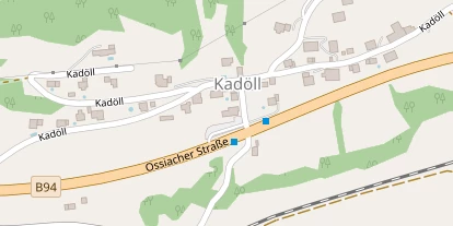 Pension auf Satellitenbild