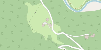 Pension auf Satellitenbild
