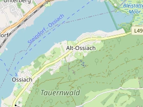 Pension auf Karte