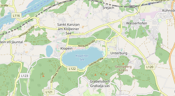 Pension auf Karte