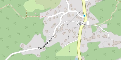 Pension auf Satellitenbild