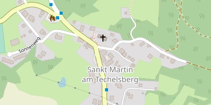 Pension auf Satellitenbild