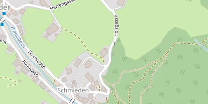 Pension auf Satellitenbild