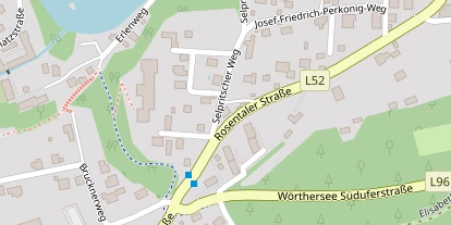 Pension auf Satellitenbild