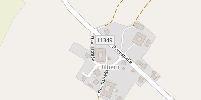 Pension auf Satellitenbild