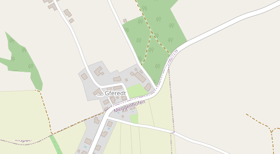 Pension auf Satellitenbild