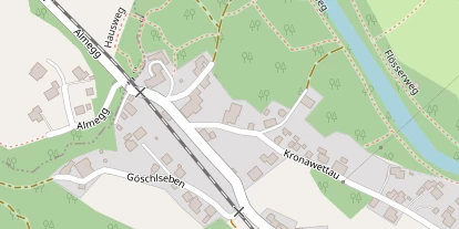 Pension auf Satellitenbild