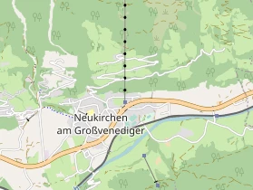 Pension auf Karte