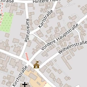 Pension auf Karte