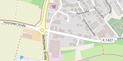 Pension auf Satellitenbild