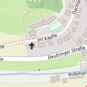 Pension auf Karte