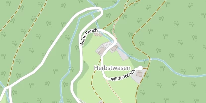 Pension auf Satellitenbild