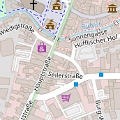 Pension auf Karte