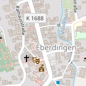 Pension auf Karte