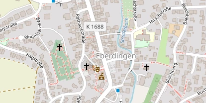 Pension auf Satellitenbild
