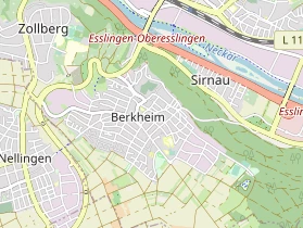 Pension auf Karte