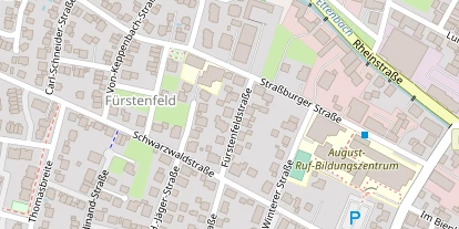 Pension auf Satellitenbild