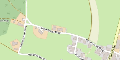 Pension auf Satellitenbild