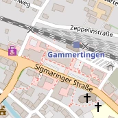 Pension auf Karte