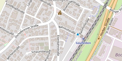 Pension auf Satellitenbild