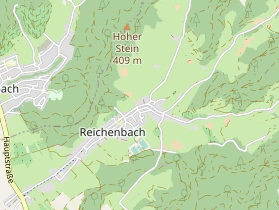 Pension auf Karte