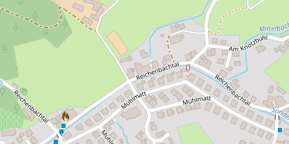 Pension auf Satellitenbild