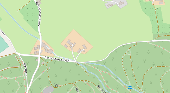 Pension auf Satellitenbild