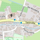 Pension auf Karte