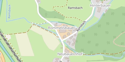 Pension auf Satellitenbild
