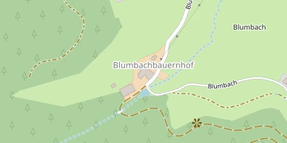 Pension auf Satellitenbild