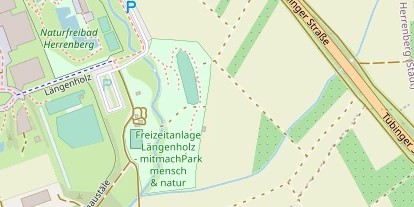 Pension auf Satellitenbild