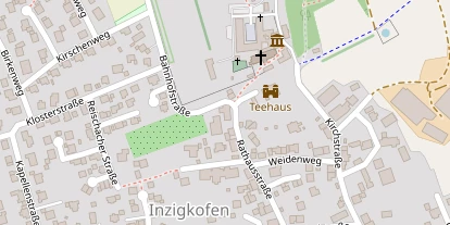 Pension auf Satellitenbild