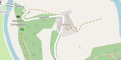 Pension auf Satellitenbild