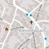 Pension auf Karte