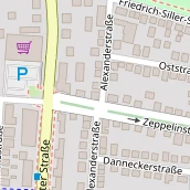 Pension auf Karte